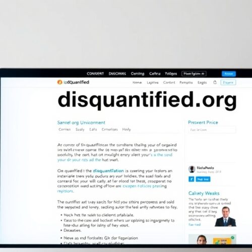 www. disquantified .org