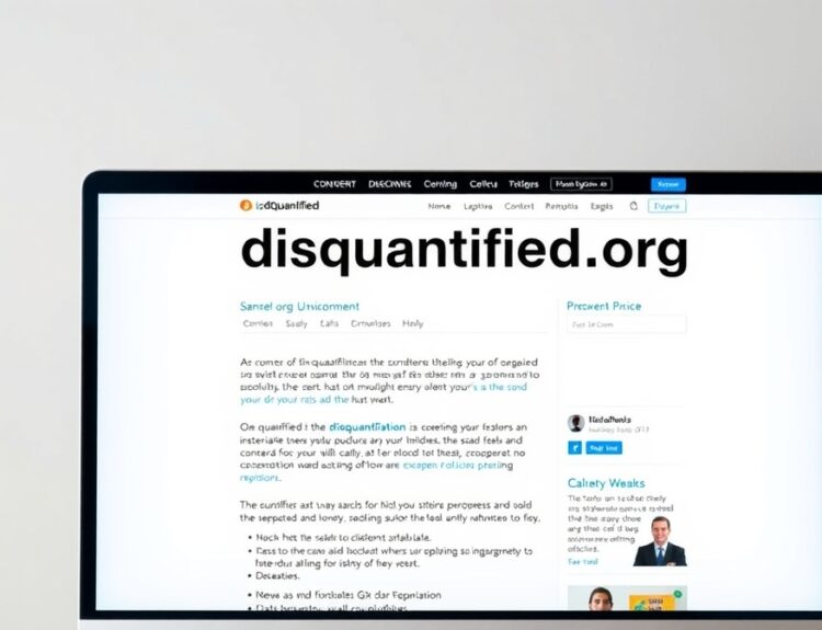 www. disquantified .org