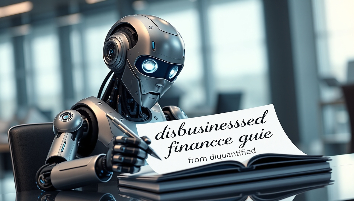 disbusinessfied finance guide from disquantified