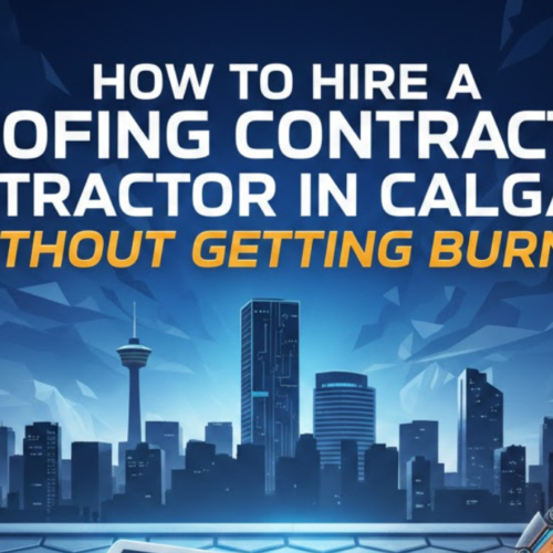 How to Hire a Roofing Contractor in Calgary Without Getting Burned