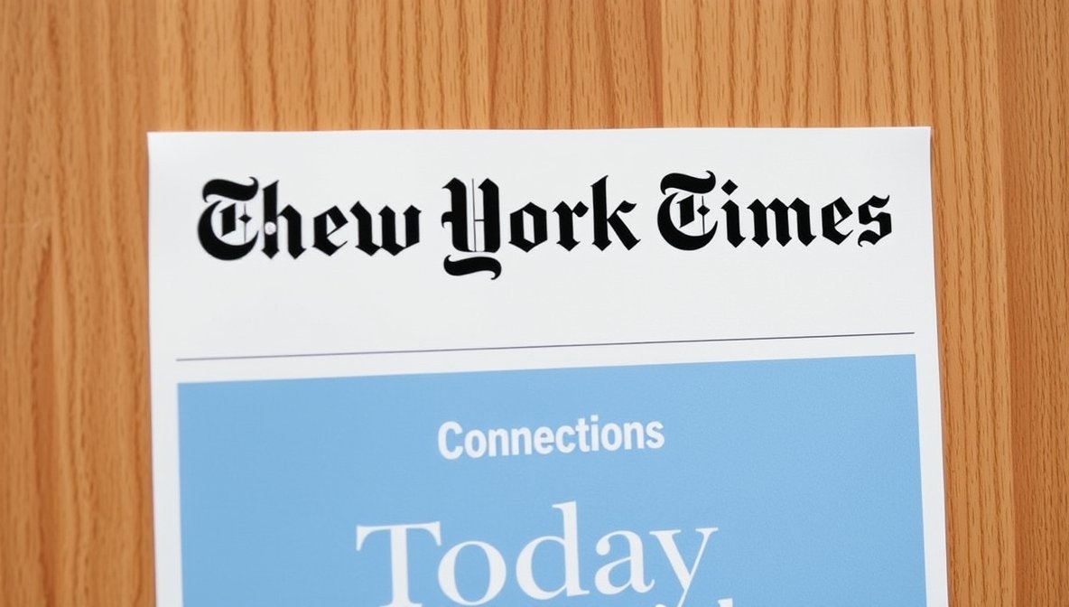 nytimes connections today